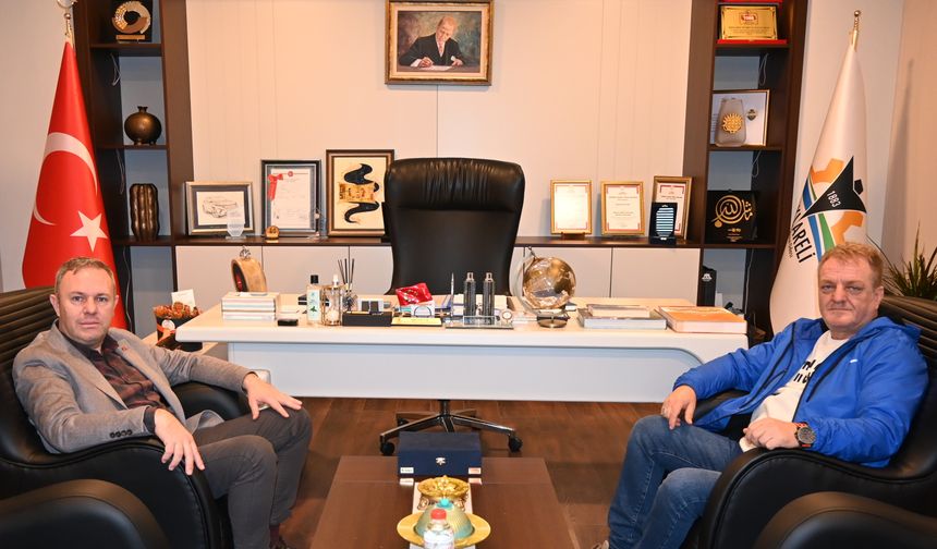 Başkan Ilık, İğneada’dan Gelen Misafiri Ağırladı