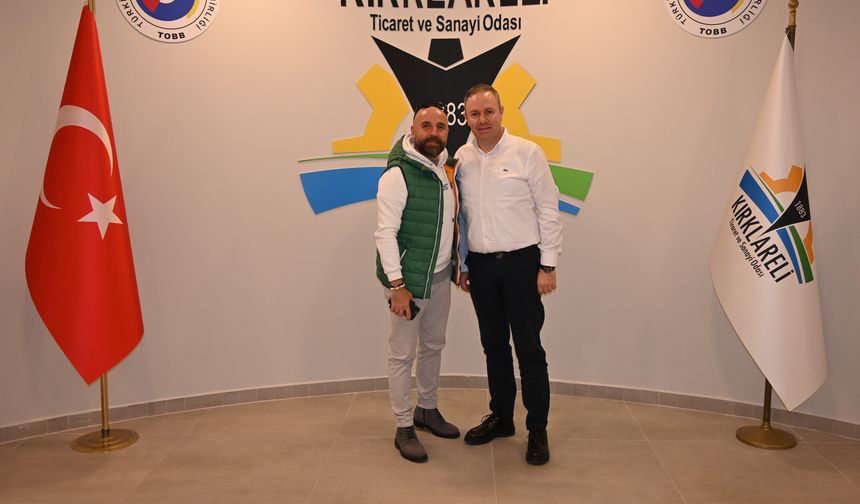 Hiçdurmaz’dan Kırklareli TSO’ya Hayırlı Olsun Ziyareti