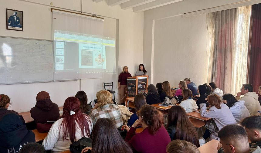 Öğrencilere Organ Bağışı Bilinci Anlatıldı