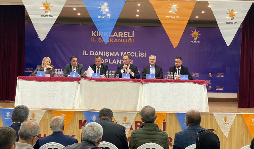 AK Parti İl Danışma Meclisi Toplantısı Gerçekleştirildi