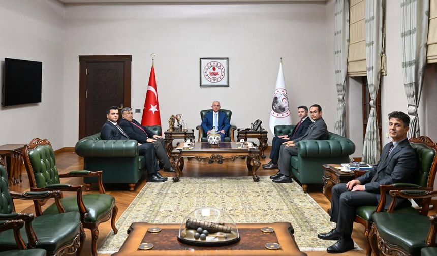 Vali Turan, 112 Acil Çağrı Hizmetleri Heyeti ile Görüştü