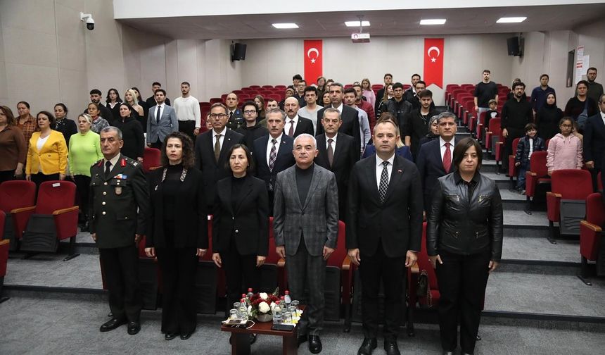 Kırklareli’nde Atatürk’ü Anma Programı Düzenlendi
