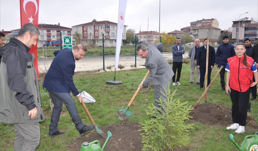 Pınarhisar’da Fidan Dikim Töreni Gerçekleştirildi