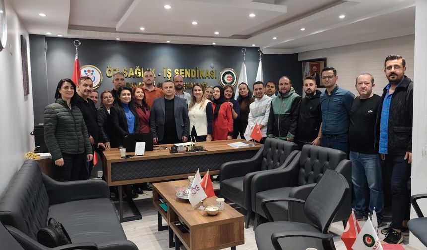 Öz Sağlık-İş Sendikası Temsilciler Toplantısı Yapıldı