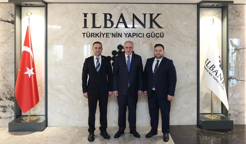 Başkan Erdem’den İller Bankası Genel Müdürü Karahan’a ziyaret