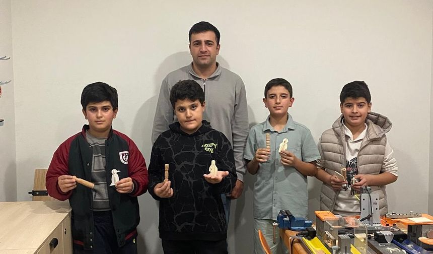 Çocuklar Ahşap Atölyesinde Buluştu