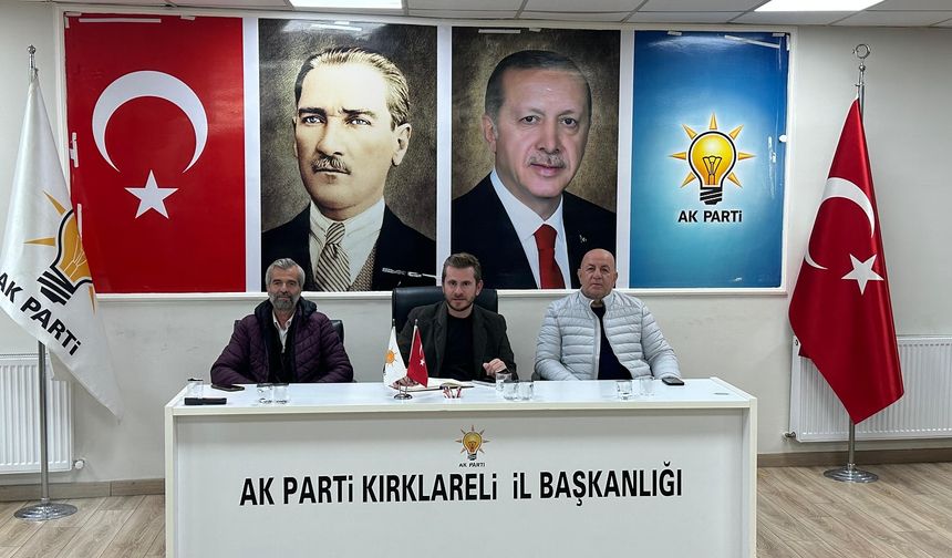 AK Parti Teşkilatında İstişare ve Değerlendirme Toplantısı