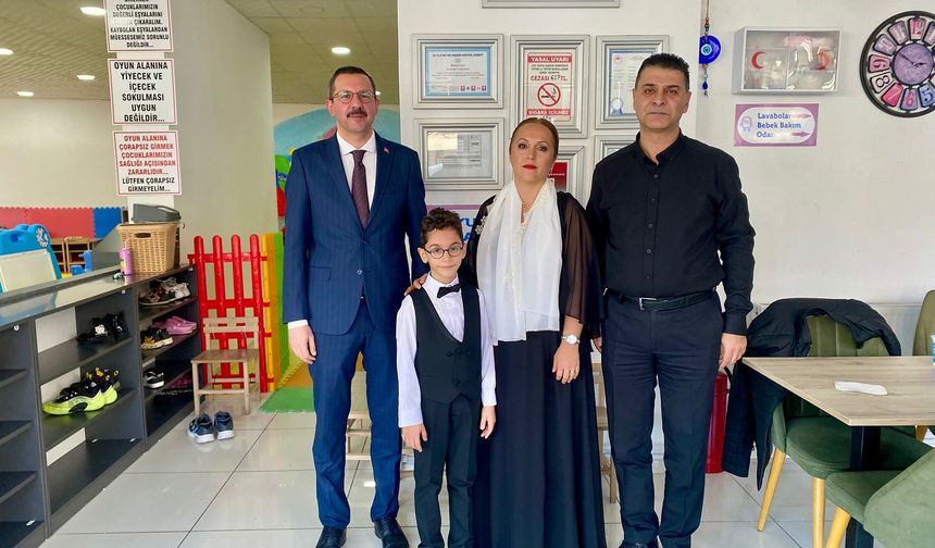 Kaymakam Özderin, Sünnet Mevlidine Katıldı