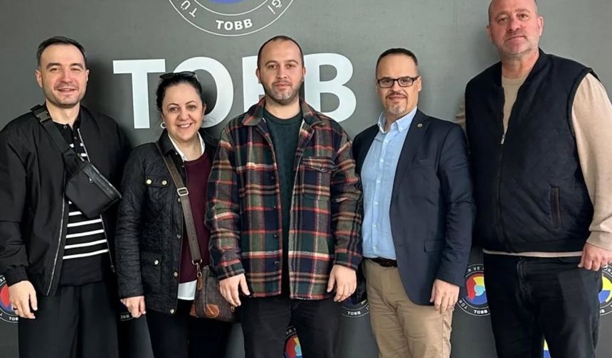 Kırklareli Ticaret Borsası Yetkilileri TOBB Çalıştayına Katıldı