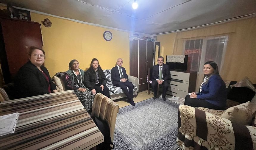 Vali Uğur Turan’dan Yıldız Ailesine Ziyaret