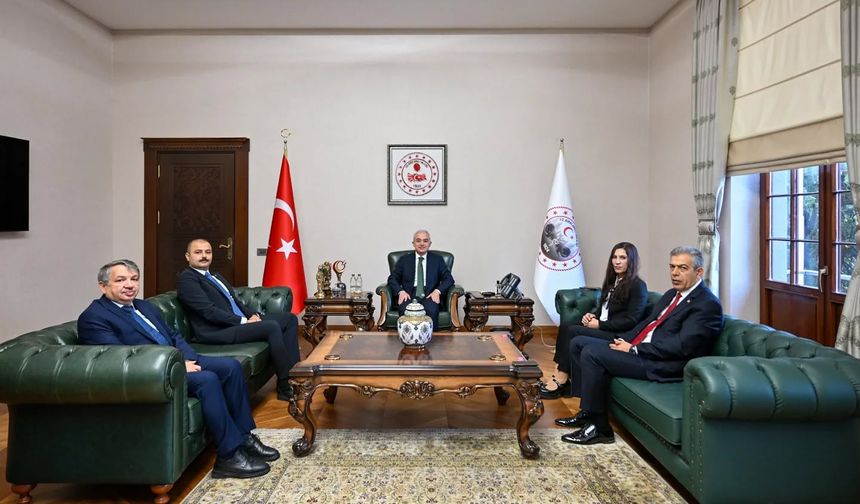 Vali Turan, MEB Müfettişlerini Makamında Ağırladı
