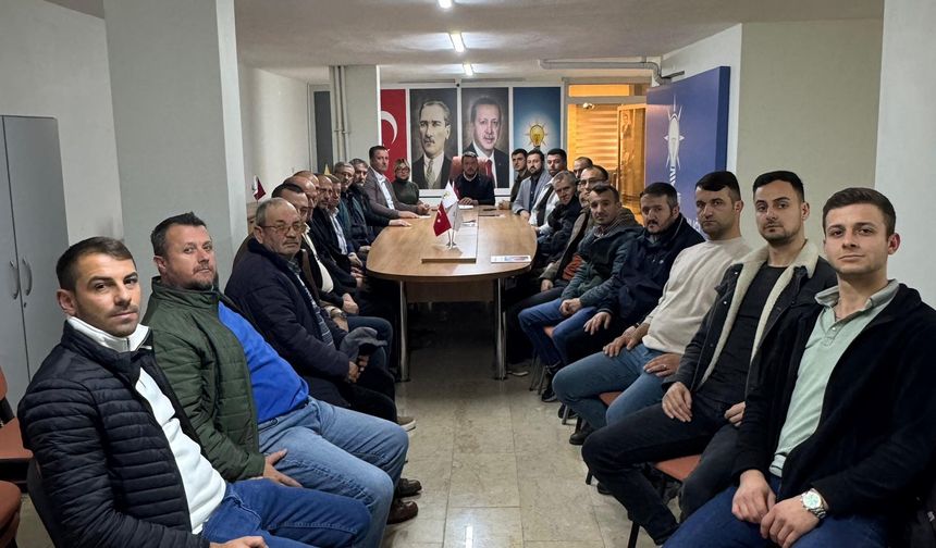 AK Parti Vize’de Yönetim Şemaları Görüşüldü