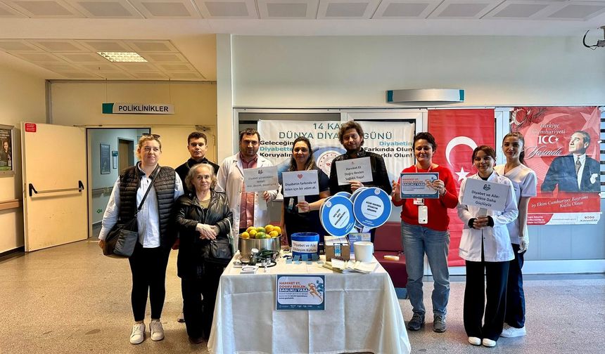 Kırklareli’nde Dünya Diyabet Günü Farkındalık Etkinliği