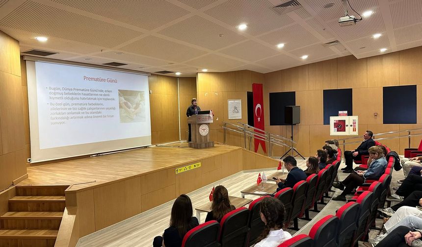 Kırklareli EAH’ta Dünya Prematüre Günü Etkinliği