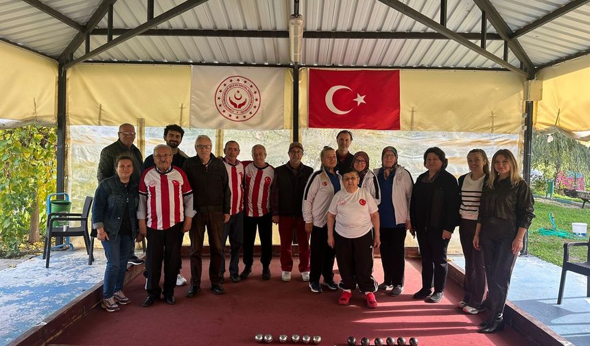 Huzurevleri Arasında Bocce Karşılaşması Yapıldı