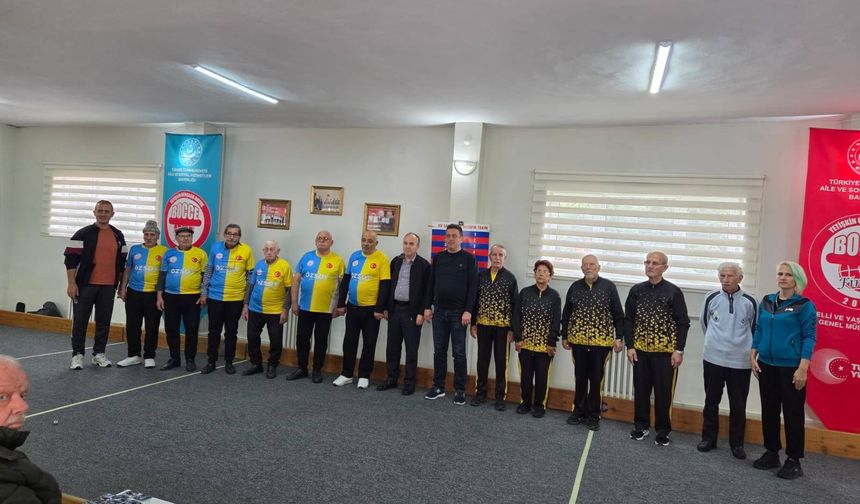 Kırklareli ve Malkara Huzurevleri Arasında Dostluk Maçı