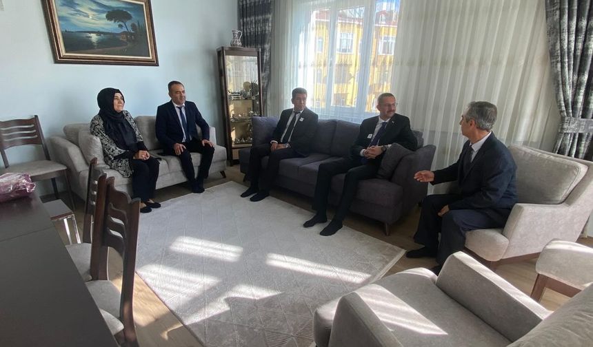 Kaymakam Özderin’den Öğretmenlere Ziyaret