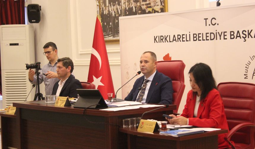 Kırklareli Belediyesi 2026 Mali Yılı Bütçesi Mecliste Oy Birliğiyle Kabul Edildi