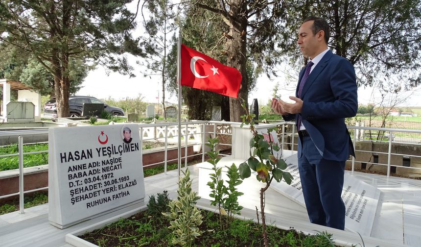 Kaymakam Yıldız, Çiftlikköy’de Şehit Ailesini Ziyaret Etti