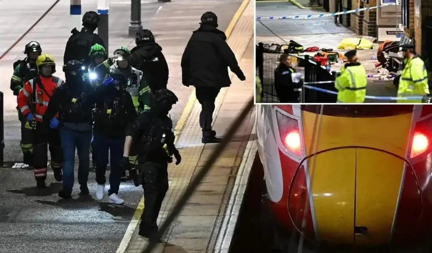 İngiltere’deki trende bıçaklı saldırı: 9’u ağır 10 yaralı