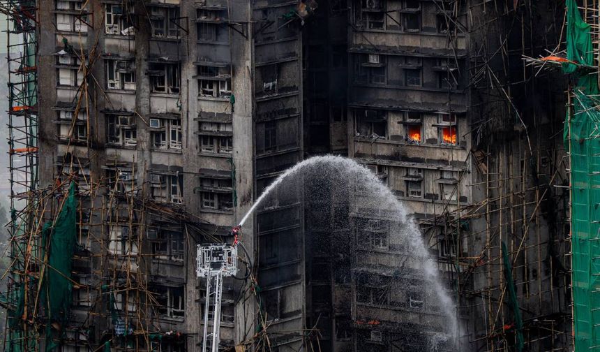 Hong Kong’daki gökdelen yangınında can kaybı 146’ya yükseldi