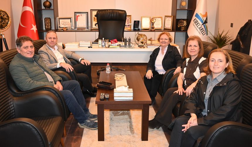 ÇYDD’den Kırklareli TSO’ya “Hayırlı Olsun” Ziyareti