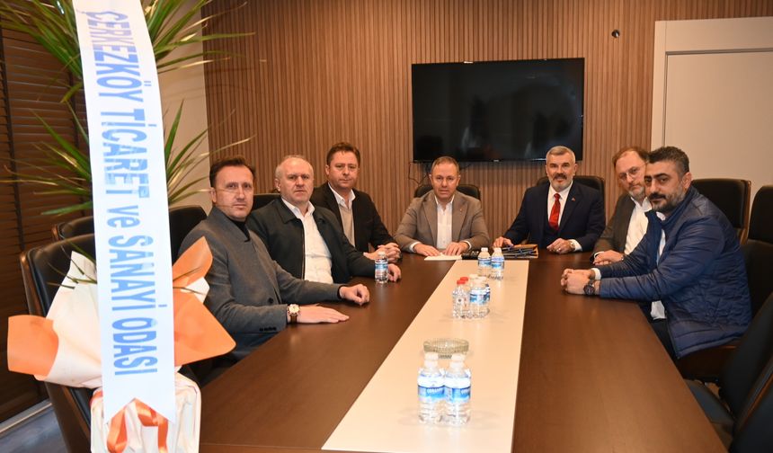 Kırklareli TSO’ya Çerkezköy TSO’dan Hayırlı Olsun Ziyareti