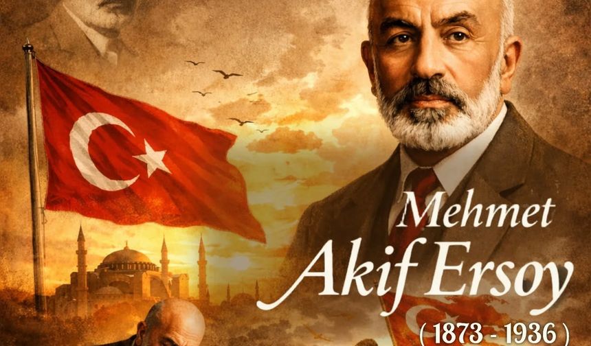 Mehmet Âkif Ersoy Rahmetle Anıldı