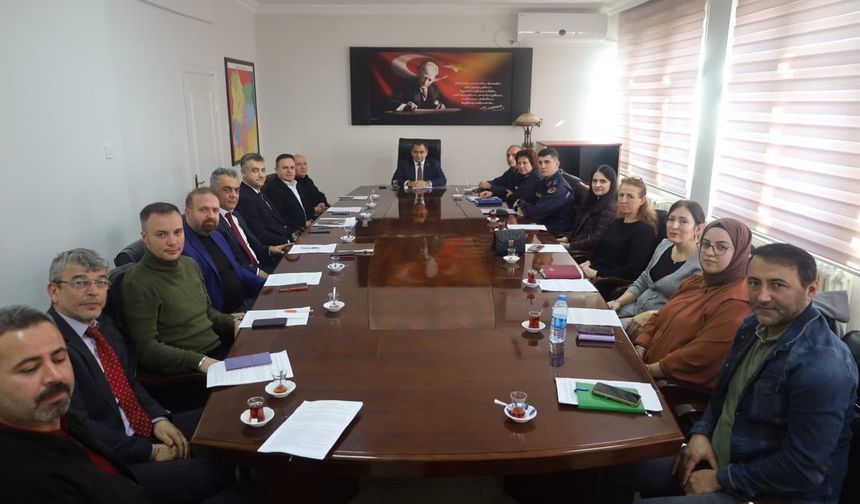 Vize’de Kış Tedbirleri Toplantısı Yapıldı