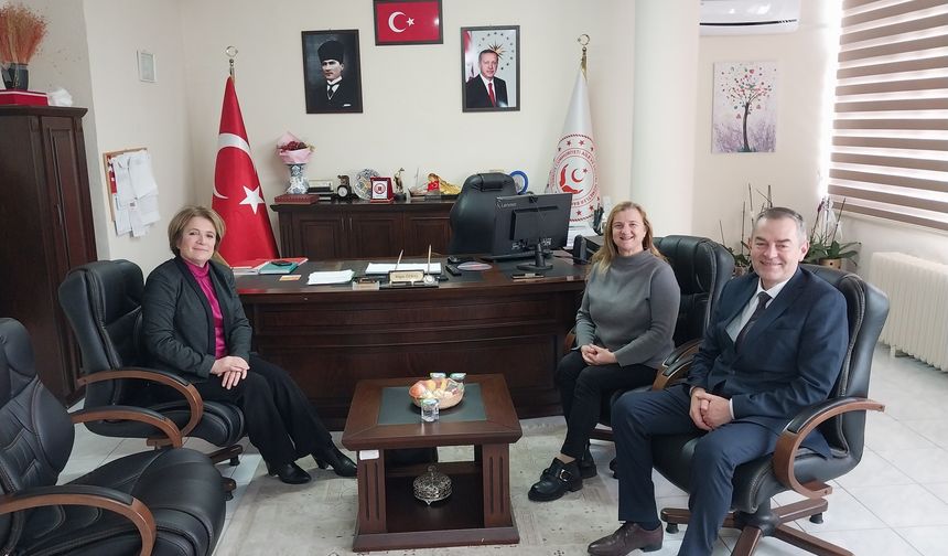 Nüfus Müdürü Ünsal’dan İl Müdürü Özbaş’a Ziyaret