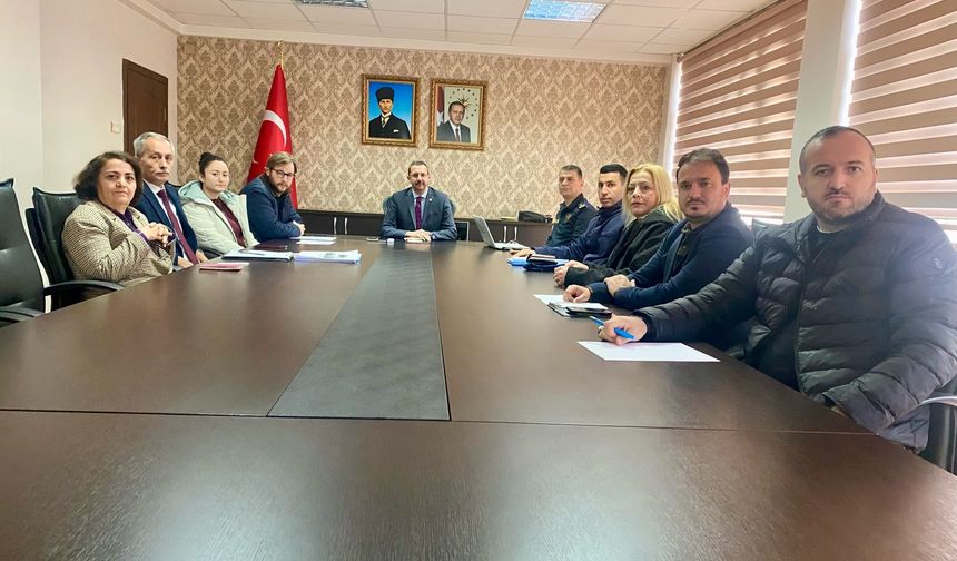 Pınarhisar’da Metruk Binalar Gündemi Toplantıda Ele Alındı