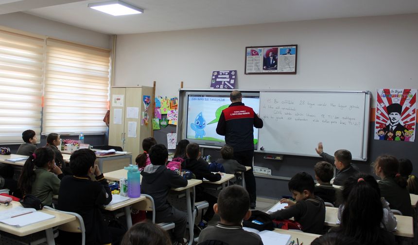 İlkokul Öğrencilerine Su Verimliliği Eğitimi Verildi