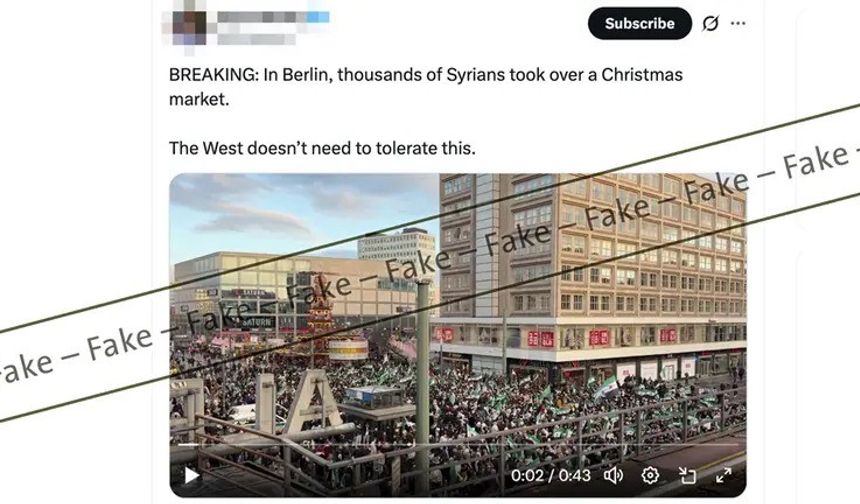 Almanya’da müslümanlara yönelik öfke için dezenformasyon yapıldığı ortaya çıktı