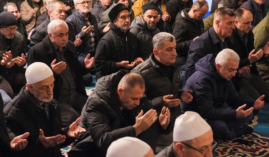 Kırklareli'nde şehit Göktan Özüpek için mevlit okutuldu