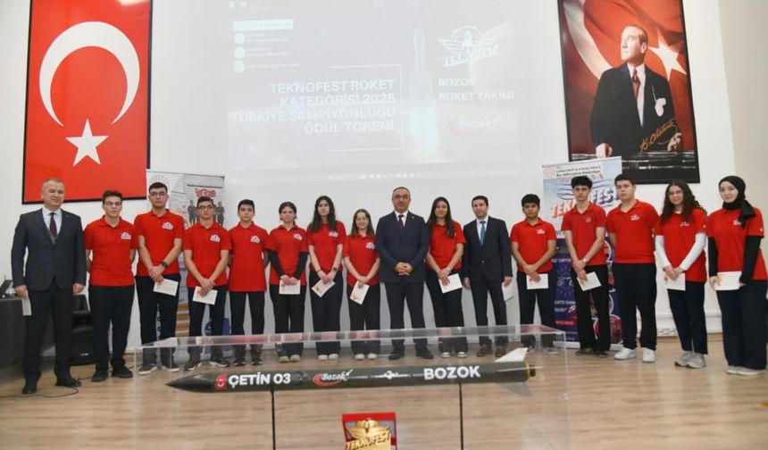 TEKNOFEST'te büyük gurur: Tekirdağlı öğrenciler Türkiye birincisi oldu