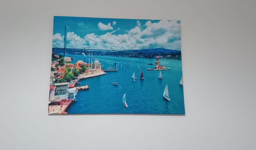 Dekoratif Tablolar Duvarları Süslüyor