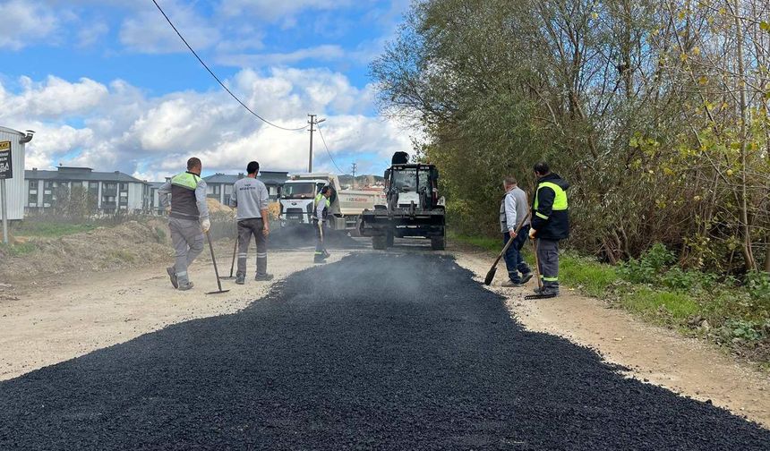 Vize’de Yollar Düzeltiliyor