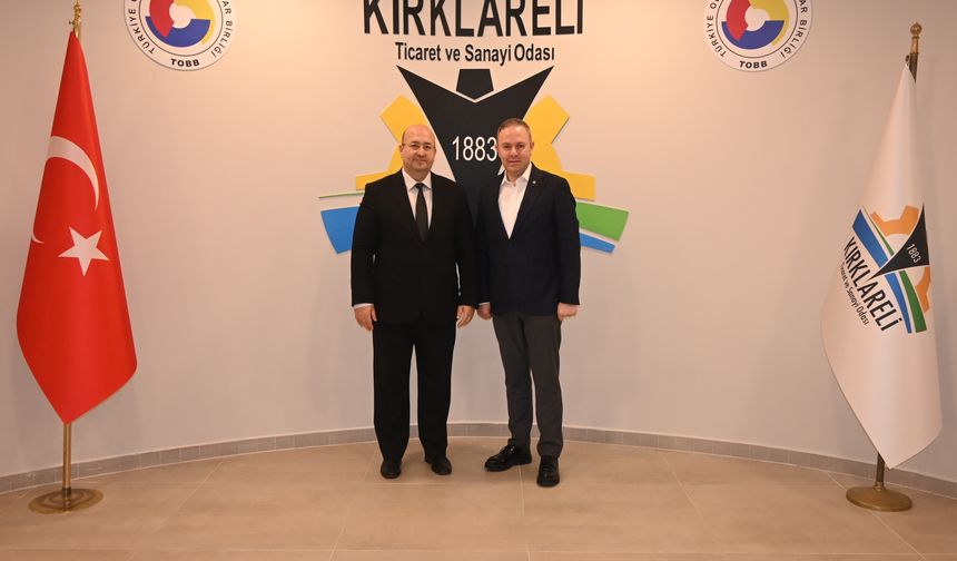 Müdür Özdemir’den Kırklareli TSO’ya Ziyaret