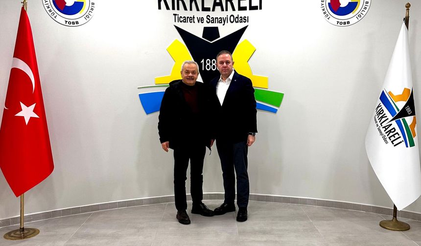 MHP İl Başkanı Savaşan’dan Kırklareli TSO’ya Ziyaret