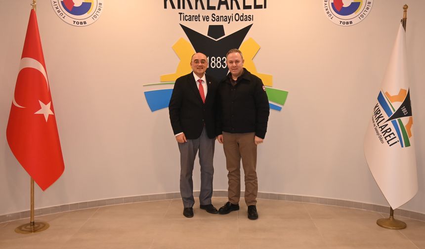 Murat Sirke’den Kırklareli TSO’ya Hayırlı Olsun Ziyareti