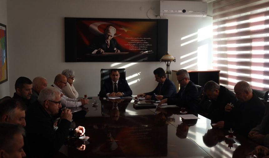 Vize’de Köylere Hizmet Götürme Birliği Toplantısı Yapıldı