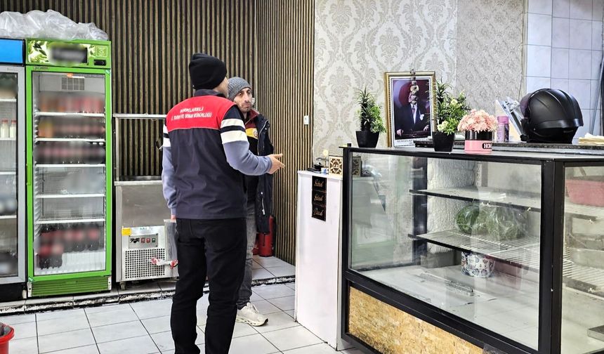 Pınarhisar’da Gıda İşletmeleri Denetlendi