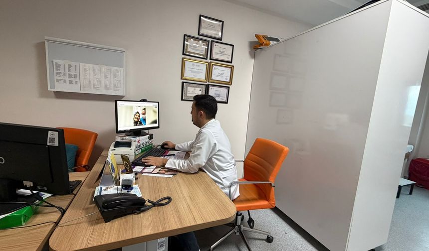 Pınarhisar’da Uzaktan Sağlık Hizmetleri Sürüyor