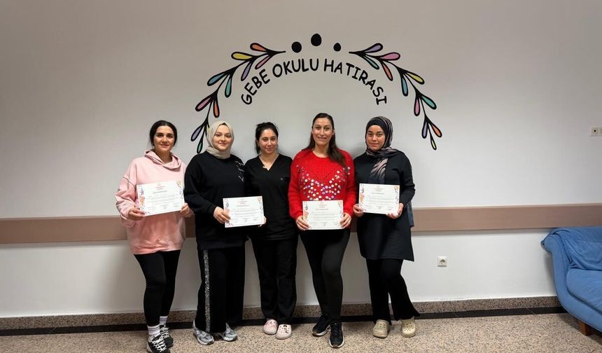 Babaeski’de Gebe Okulu 2026’nın İlk Mezunlarını Verdi