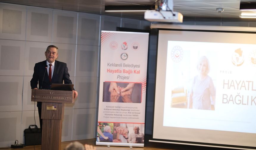 Kırklareli’nde “Hayata Bağlı Kal” Projesi Tanıtıldı