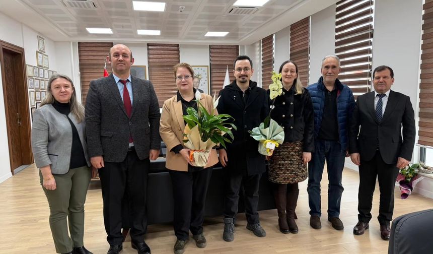 Sağlık Yöneticilerinden İl Sağlık Müdürü Cerit’e Ziyaret