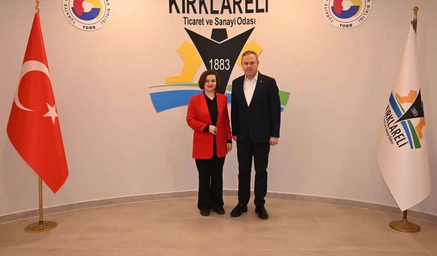 Açı Kurs Müdürü Yolcu’dan Kırklareli TSO’ya Ziyaret