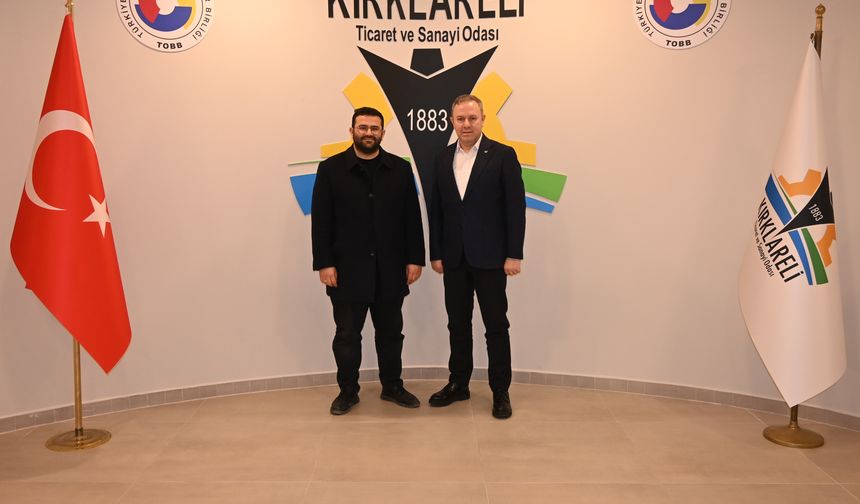 Hasan Bademci’den Kırklareli TSO’ya Ziyaret