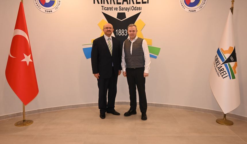 Başmüfettiş Banko’dan Kırklareli TSO’ya Ziyaret