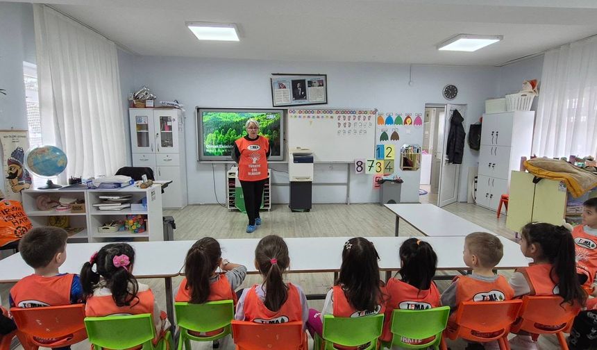 Minik TEMA’ya Orman Ekosistemi Sunumu